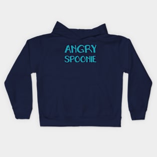 Angry Spoonie (Hand) Kids Hoodie